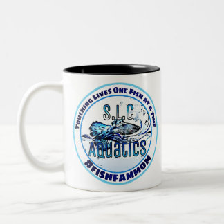 Caneca De Café Em Dois Tons aquatics do slc