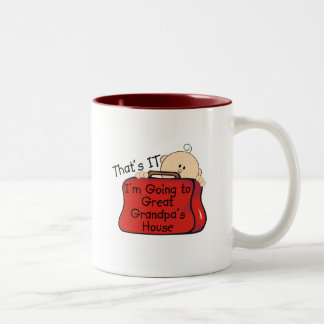 Caneca De Café Em Dois Tons Aquele é ele grande vovô
