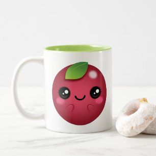 Caneca De Café Em Dois Tons Arando de Kawaii