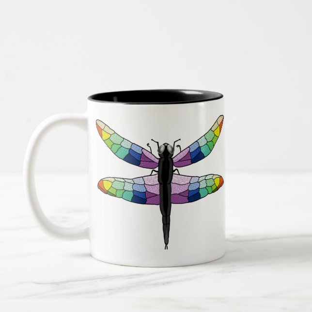 Caneca De Café Em Dois Tons Aranha-Aranha (Esquerda)