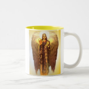 Caneca De Café Em Dois Tons Arcanjo Uriel