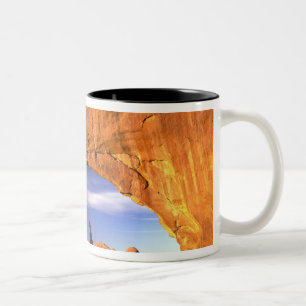 Caneca De Café Em Dois Tons Arco da Torre, Parque Nacional dos Arcos, Utah, EU