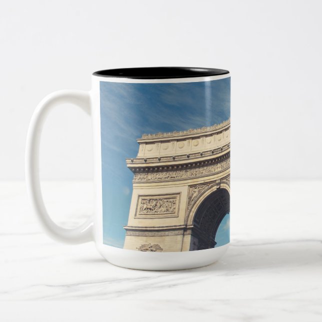 Caneca De Café Em Dois Tons Arco do Triunfo Paris (Esquerda)