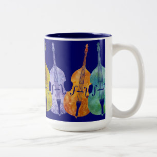 Caneca De Café Em Dois Tons Arco-íris dos baixos