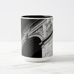 Caneca De Café Em Dois Tons Arco quadrado de Washington, NYC
