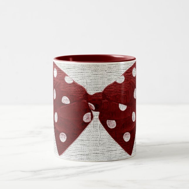 Caneca De Café Em Dois Tons Arco Tie (Centro)