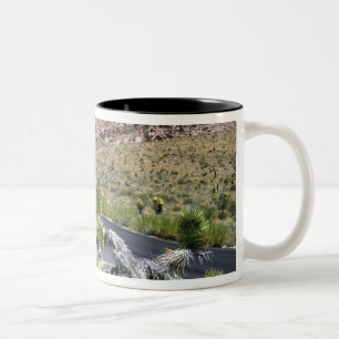 Caneca De Café Em Dois Tons Área Nacional de Conservação do Red Rock Canyon