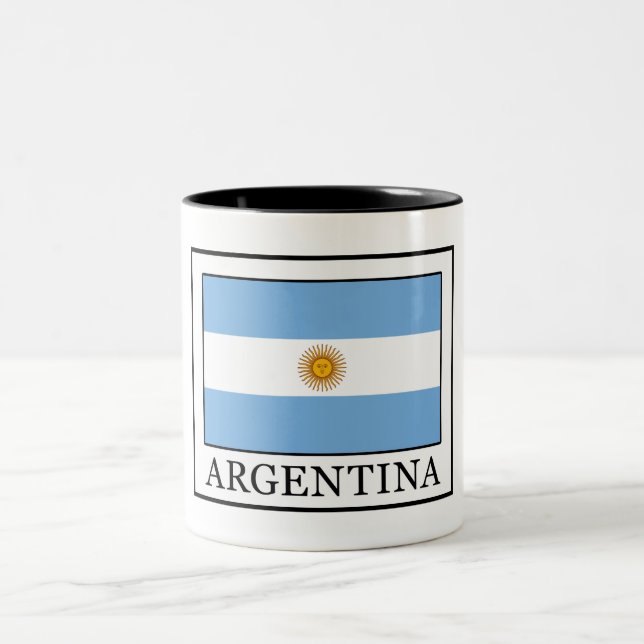 Caneca De Café Em Dois Tons Argentina (Centro)