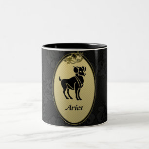 Caneca De Café Em Dois Tons Aries