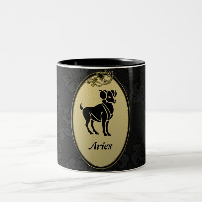 Caneca De Café Em Dois Tons Aries (Centro)
