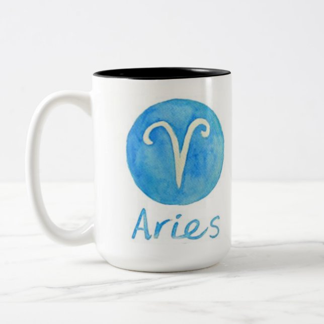 Caneca De Café Em Dois Tons Aries Mug (Esquerda)