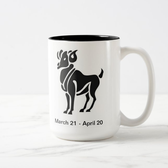Caneca De Café Em Dois Tons Aries Mug (Direita)