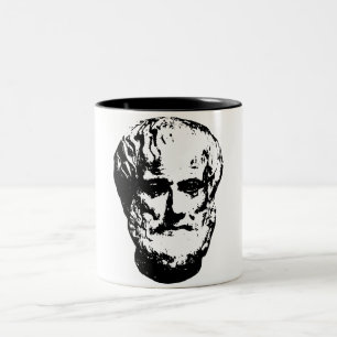 Caneca De Café Em Dois Tons Aristotle Drinkware