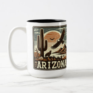 Caneca De Café Em Dois Tons Arizona