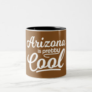 Caneca De Café Em Dois Tons Arizona Bonito Legal
