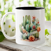 Arizona de Cactus Watercolor