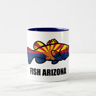 Caneca De Café Em Dois Tons Arizona de peixe