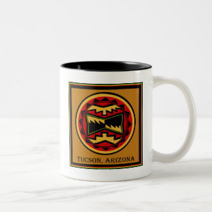 Caneca De Café Em Dois Tons Arizona de Tucson 2014