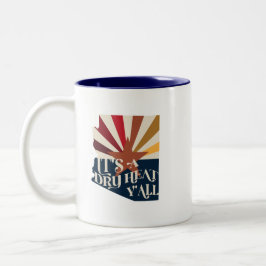 Caneca De Café Em Dois Tons Arizona É um calor seco