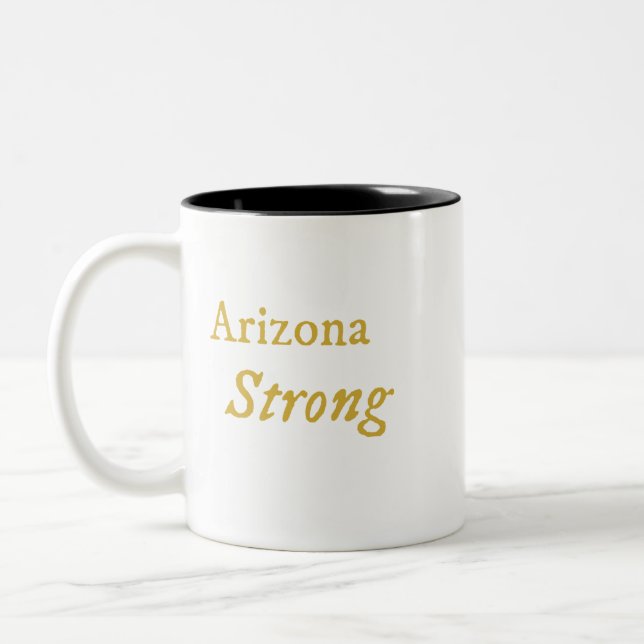 Caneca De Café Em Dois Tons Arizona Forte De Café (Esquerda)