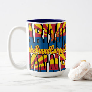 Caneca De Café Em Dois Tons Arizona the Grand Canyon State