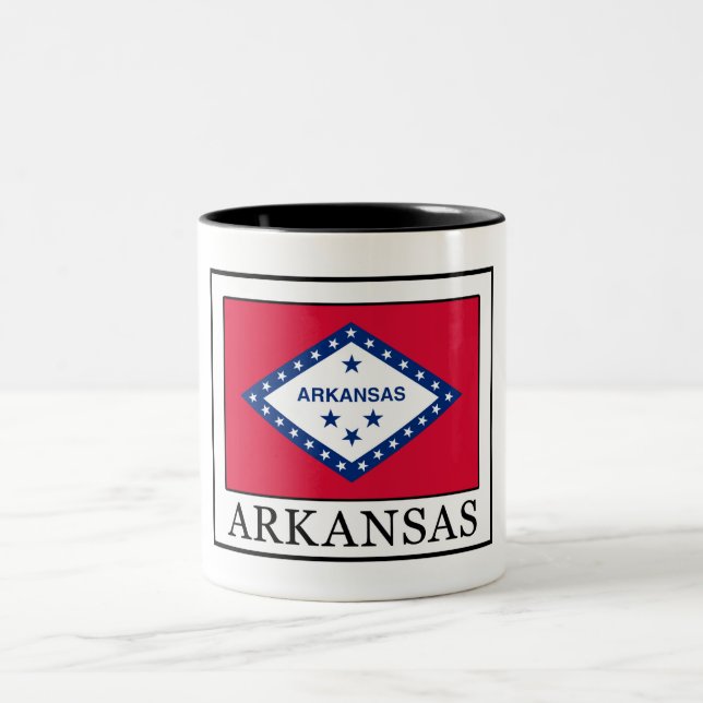 Caneca De Café Em Dois Tons Arkansas (Centro)
