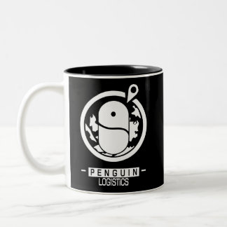 Caneca De Café Em Dois Tons Arknights - Pinguin Logistics Fones de ouvido