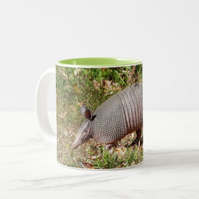 Caneca De Café Em Dois Tons Armadillo (Frente Esquerda)