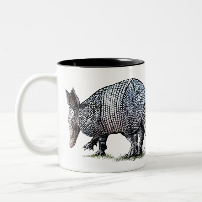 Caneca De Café Em Dois Tons Armadillo (Esquerda)