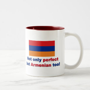 Caneca De Café Em Dois Tons Arménio perfeito