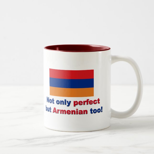 Caneca De Café Em Dois Tons Arménio perfeito (Direita)
