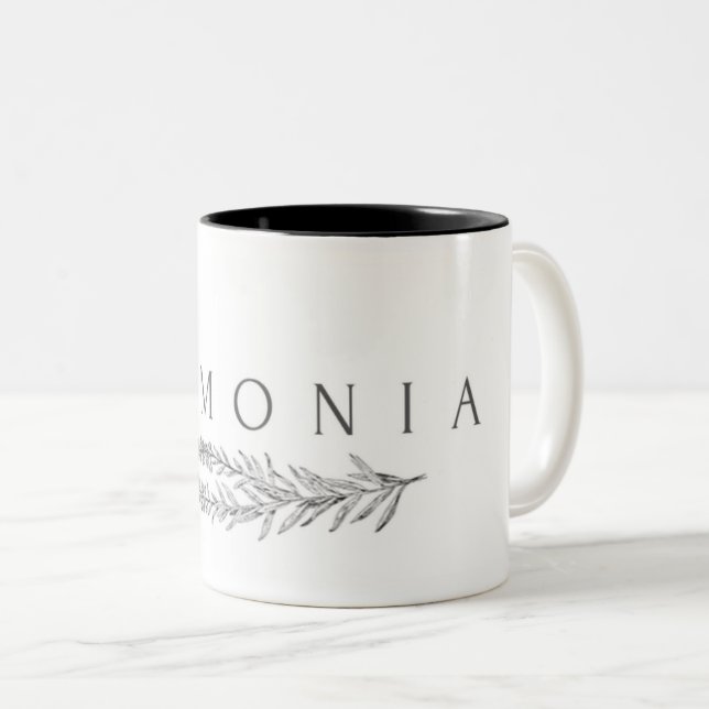 Caneca De Café Em Dois Tons Armonia Mug (Frente Esquerda)