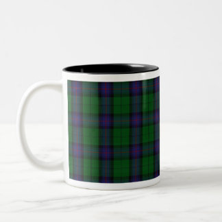 Caneca De Café Em Dois Tons Armstrong Clan Tartan (Grande Impressão)