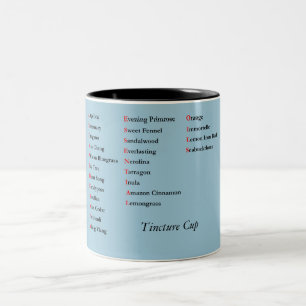 Caneca De Café Em Dois Tons Aromateria Óleos Tintura da Taça