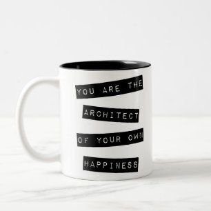 Caneca De Café Em Dois Tons Arquiteto