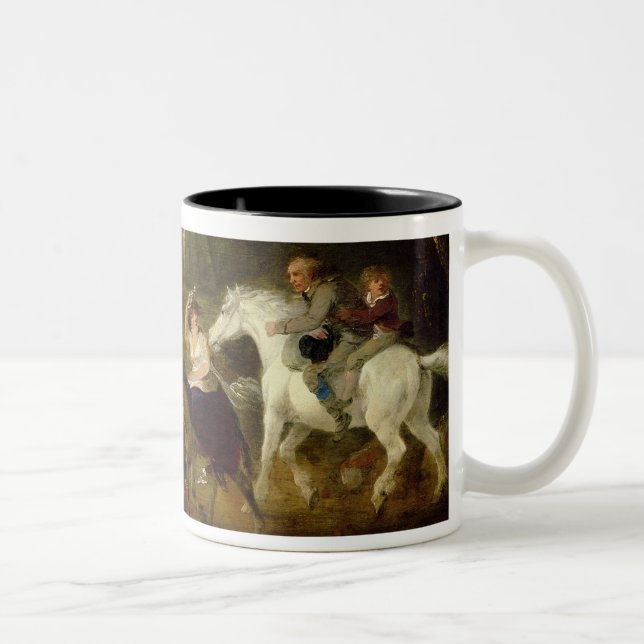 Caneca De Café Em Dois Tons Arredondando-se acima antes da tempestade, 1805 (Direita)