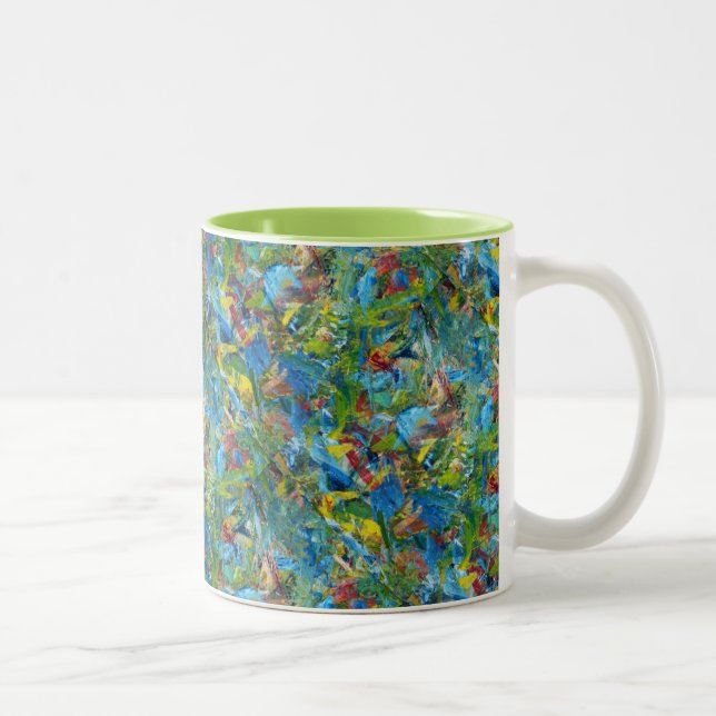 Caneca De Café Em Dois Tons Art Mug (Direita)