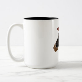 Caneca De Café Em Dois Tons Arte Africana