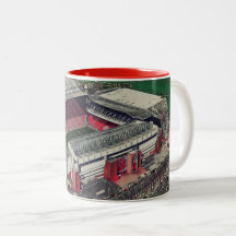 Arte do Estádio de Futebol - Liverpool, Inglaterra