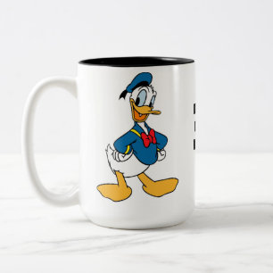 CANECA DE CAFÉ EM DOIS TONS ARTE FOLCLÓRICA CAPRICHOSA DE PATO FOFO 