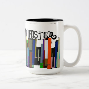 CANECA DE CAFÉ EM DOIS TONS ARTE POR OWEN