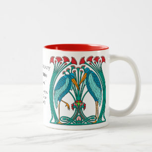 Caneca De Café Em Dois Tons Artes e Artesanatos gruas v1