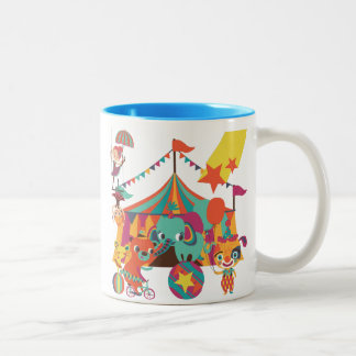 Caneca De Café Em Dois Tons Artistas do Circo