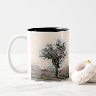 CANECA DE CAFÉ EM DOIS TONS ÁRVORE