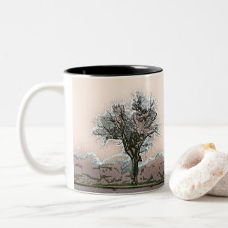 CANECA DE CAFÉ EM DOIS TONS ÁRVORE