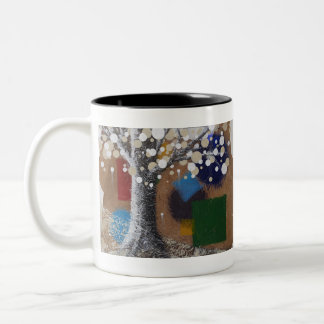 Caneca De Café Em Dois Tons Árvore de Almas