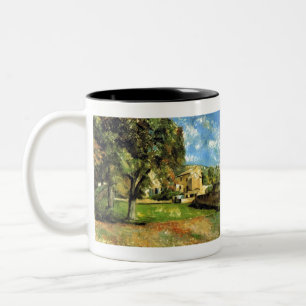 Caneca De Café Em Dois Tons Árvores De Castanheiro Em Las De Bouffan - Paul Ce