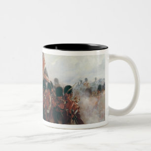 Caneca De Café Em Dois Tons As cores: avanço das guardas escocesas