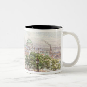 Caneca De Café Em Dois Tons As etapas na rua Alboni, 1897