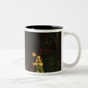 Caneca De Café Em Dois Tons As mulheres de Argel em seu Harem, 1847-49